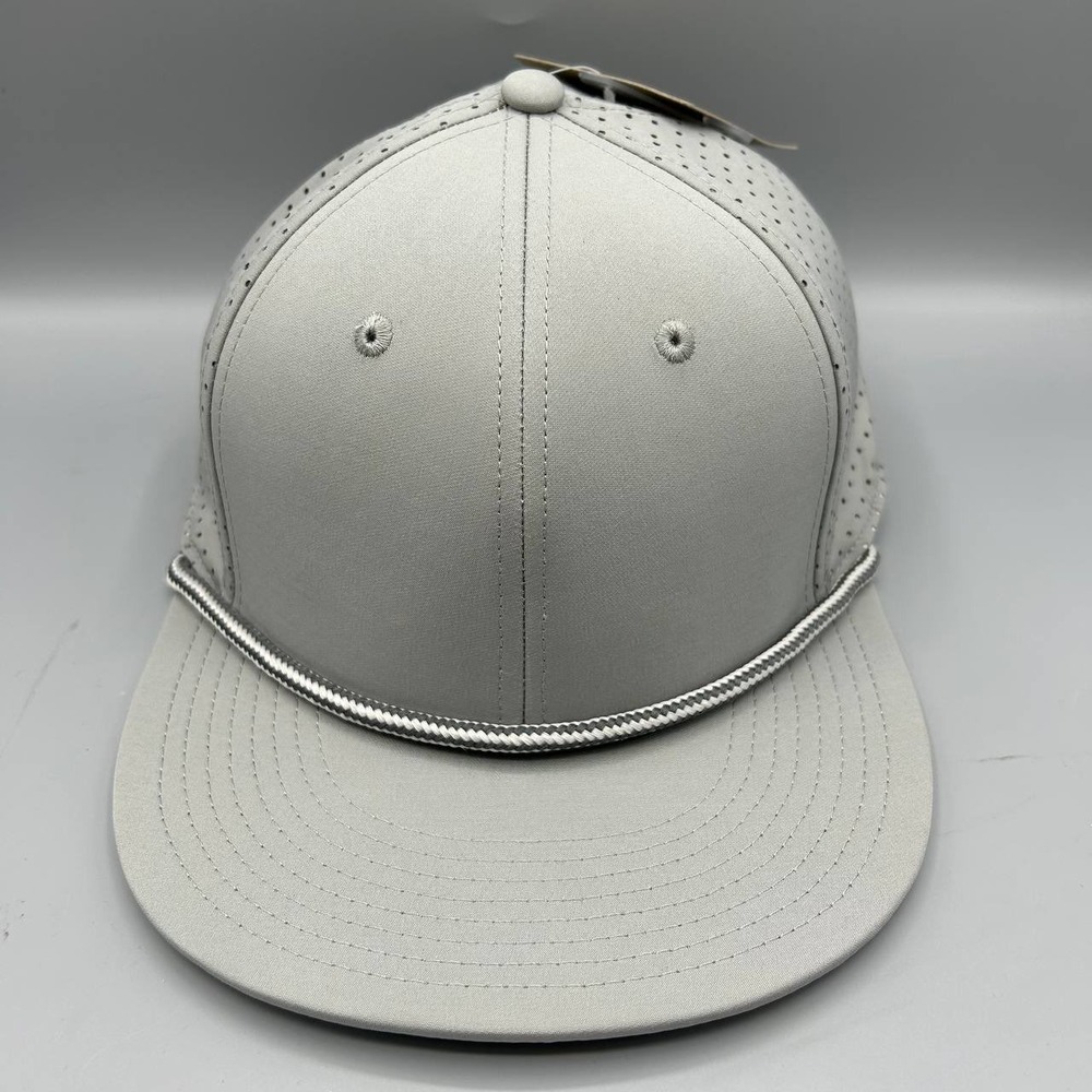 The Game Hat Men Gray Blank‎ Plain Snap Back Cap New